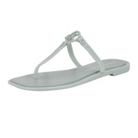 Sandalia Calvin Klein Edhen Para Mujer, Gris Claro 331, Talla 8