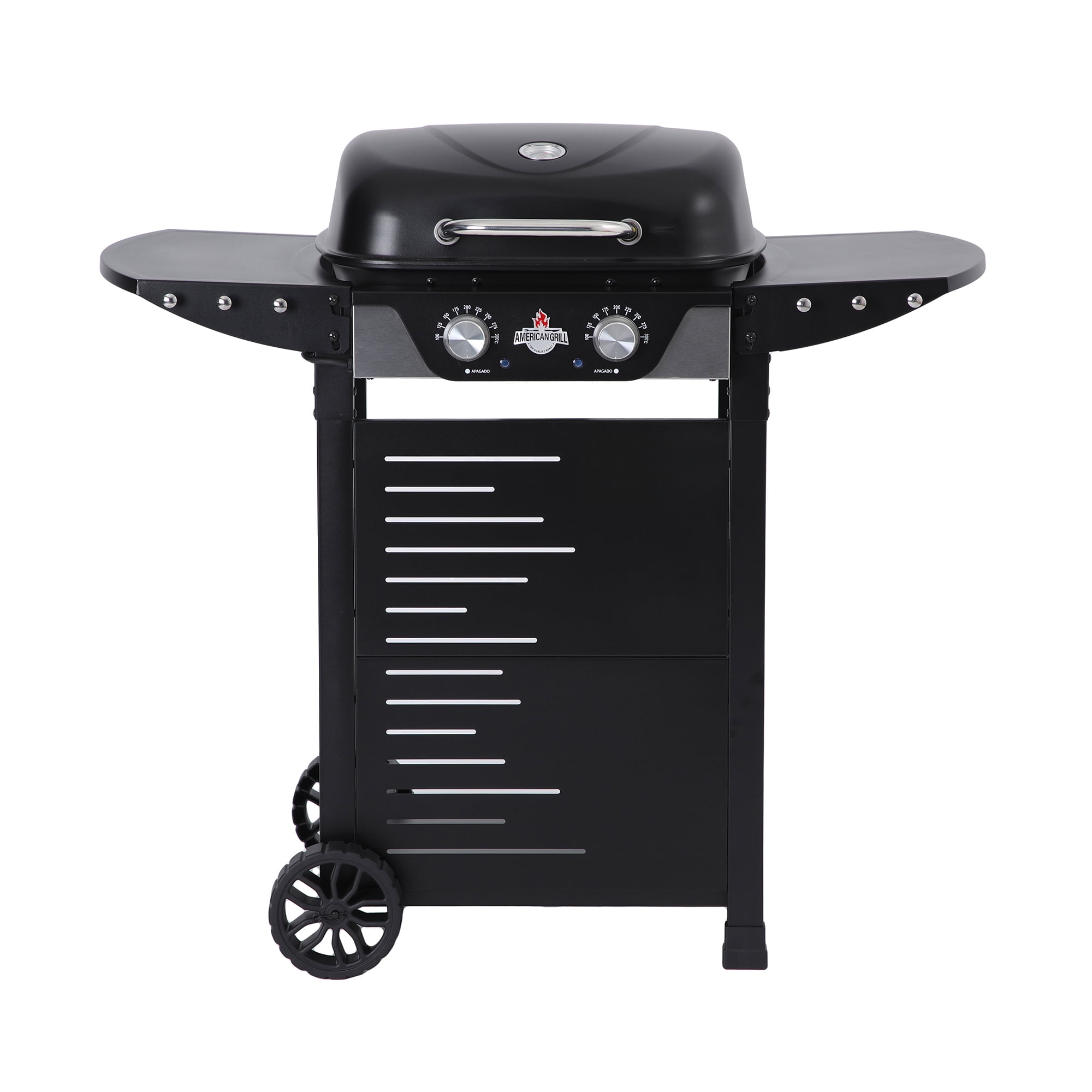 American Grill - Parrilla Electrica 2 Tubos Calefactores Manhattan Black