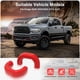 thumbnail image 2 of Cubierta para gancho de remolque Toviiea RAM 2500/3500 2019-2025 Rojo, 2 of 6