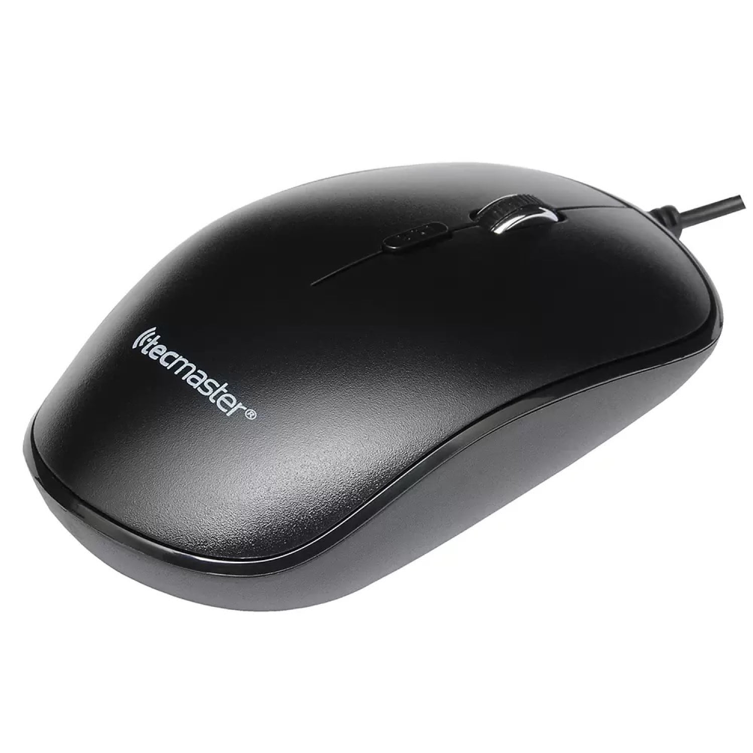 Mouse Óptico Con Cable Usb 1600 Dpi Tecmaster Negro