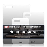 Tabla De Cortar Sirov Titanium 100% Titanio Puro, Juego De 3