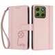 thumbnail image 3 of Funda Cartera Trébol para Motorola Edge 70 5G con Ranuras Tarjetas y Carga Inalámbrica Rosa, 3 of 6
