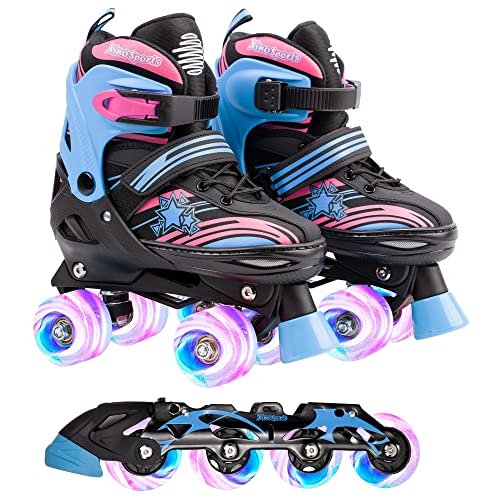 Patines y blades Xino Sports con luces LED para 6-12 años