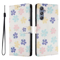 Foxdock Funda Tipo Cartera Para Samsung Galaxy M55 Con Soporte Y Correa – Diseño De Patrones Lindos
