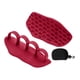 thumbnail image 5 of Empuñaduras para Levantamiento de Pesas, Entrenador de Fuerza de Agarre de Dedos, Protección de Manos Flexible Y Portátil para Encogimientos de Hombro con bolsa, 5 of 5