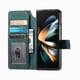 thumbnail image 2 of Funda Billetera Magnética para Samsung Galaxy Z Fold 4 Soporte Tarjetas Desmontable Verde, 2 of 6
