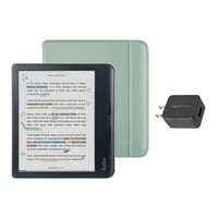 Paquete De Ereader Kobo Libra De Color Negro Con Funda De 32 Gb Resistente Al Agua