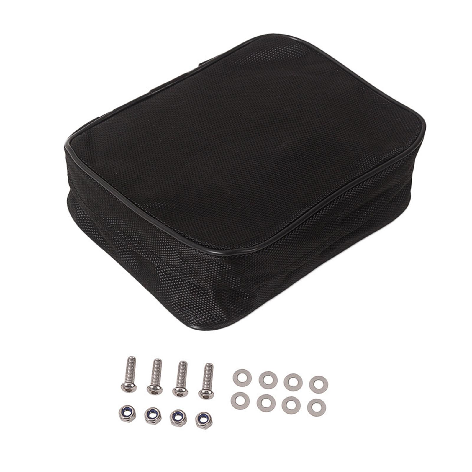 Magideal - Bolsa Trasera Para Motocicleta, Bolsa De Transporte De Herramientas, Gran Capacidad, Resistente, Fácil De Instalar, Para Asiento Trasero Para Viajes