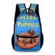 thumbnail image 1 of Mochila Escolar Desmarcar Pretzel y los Cachorros 43x15x32cm, 1 of 6