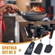 thumbnail image 5 of Tres juegos de espátula de silicona para sartén antiadherente, espátula de cocina resistente al calor, adecuada para sartén antiadherente, utensilios de cocina grandes y flexibles y espátula de goma s, 5 of 5