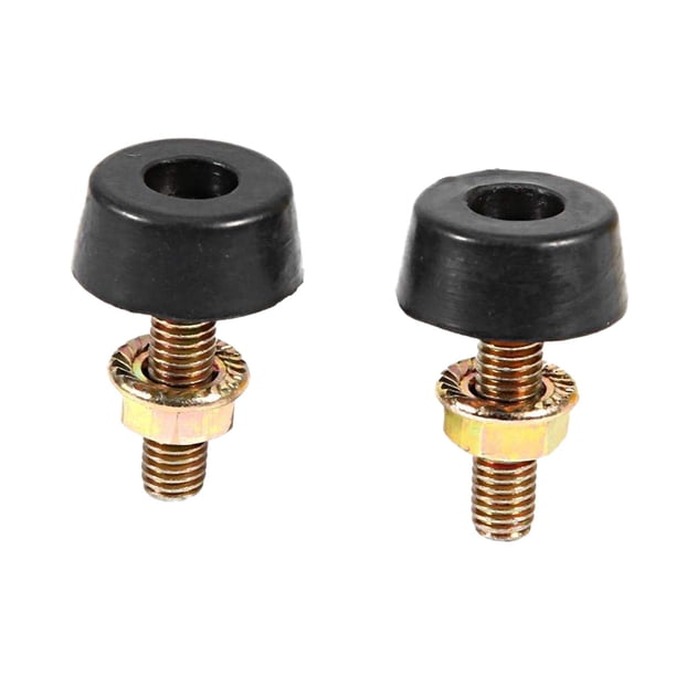 2 piezas de tope de capó, accesorios para automóviles Bsans1GP-1 Premium, fácil de instalar, práctico ajustador de capó de coche, tope de metal