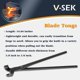 thumbnail image 4 of Juego de 3 pinzas V-SEK: V‑Bit, Cuchilla y Plano para forja de acero, 4 of 8