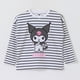 thumbnail image 1 of Polera Manga Larga Niña Rayas Kuromi Blanco Hello Kitty, 1 of 3