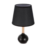 Oem - Lampara De Velador Lampara De Mesa Metal Madera Esfera N