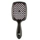 thumbnail image 1 of Cepillo Para El Cabello Húmedo Cepillo Suave Para Desenredar El Cabello Para Mujeres Hombres Cabello Húmedo Y Seco Mango Negro Negro, 1 of 5