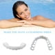 thumbnail image 5 of Ormromra 1 par de prótesis dentales cosméticas, carillas instantáneas, prótesis dentales temporales, dentaduras postizas superiores e inferiores, carillas dentales cosméticas, prótesis dentales rápida, 5 of 5