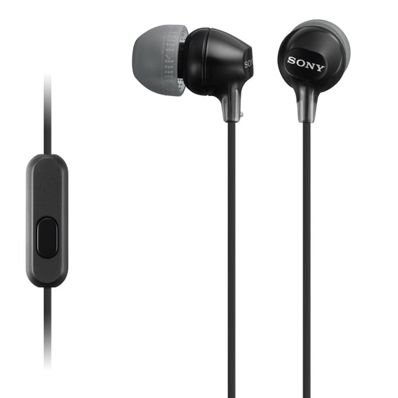 Audífonos In Ear MDR-EX15AP con Cable Negro