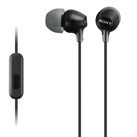 Sony - Audífonos In Ear Mdr-Ex15Ap Con Cable Negro