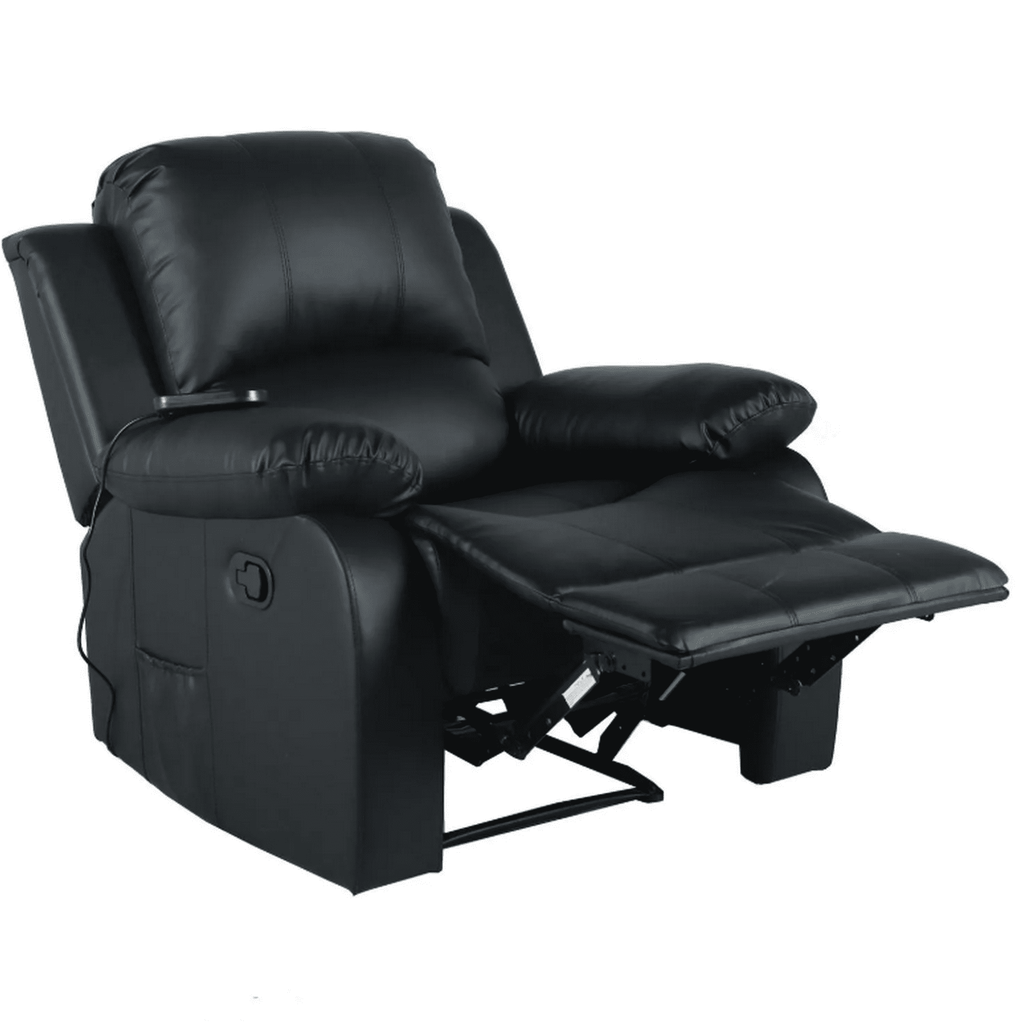 Genérico - Sillón Reclinable Masajeador Calentador 1 Cuerpo