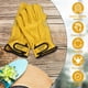 thumbnail image 4 of Guantes de trabajo LOCCEF 8/M de cuero de vaca - Pack de 2 pares, 4 of 6