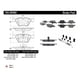 thumbnail image 2 of Pastillas Freno para auto BMW 530d 1995-2003 Delantero, 2 of 5