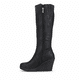thumbnail image 2 of Bota Chalada Mujer Wedge-40 Negro Casual, 2 of 6