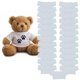 thumbnail image 1 of Camisetas para Osos de Peluche Get Ready Kids - Pack de 25, Blancas, 1 of 5