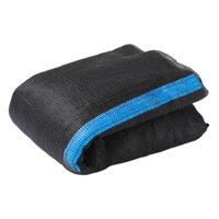 Magideal - Red De Protección Para Trampolín, Piezas Para Trampolín, Resistente A La Intemperie, Sin Postes, Protección Envolvente Con Cremallera, Red De Barrera Azul