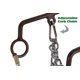 thumbnail image 3 of Hackamore SOUTHWESTERN de 15 cm con cuerda nasal y acabado en bronce antiguo, 3 of 4