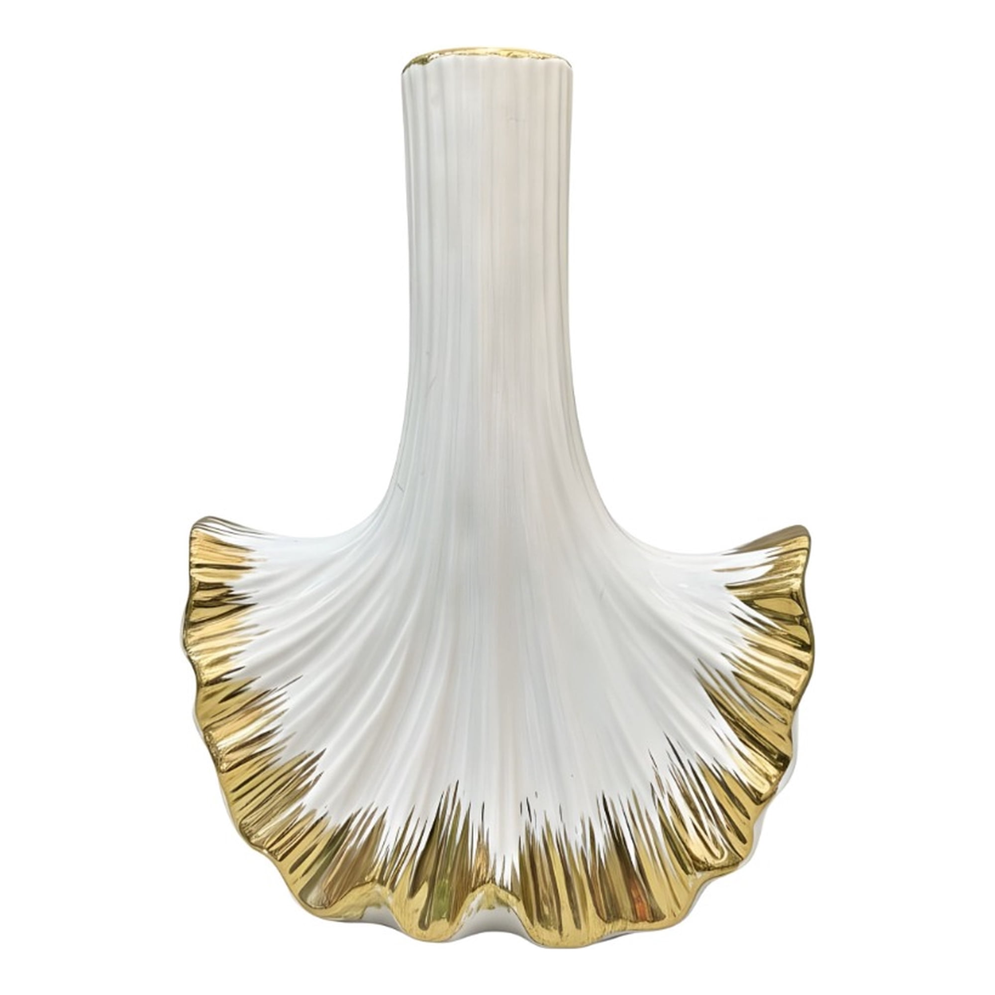 Genérico - Florero Decorativo Diseño Estilo Abanico Adorno Hogar Jhn