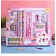 thumbnail image 2 of Set Escolar Coquette Lapices Cuaderno Borrador Rosado Infantil, 2 of 5