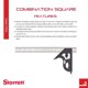 thumbnail image 2 of Hoja cuadrada combinada Starrett C11H-12-4R de 30 cm de longitud, 2 of 9