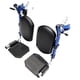 thumbnail image 1 of Reposapiernas elevador para silla de ruedas ForconMed Blue Streak LK3JELR, 1 of 6