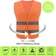 thumbnail image 4 of Chalecos de seguridad de alta visibilidad (paquete de 10) para tráfico, carreras, topógrafos y guardias de seguridad. Chaleco de construcción con 2 bandas reflectantes., 4 of 6