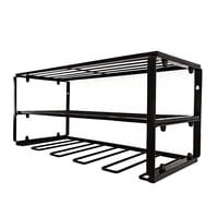 Magideal - Organizador De Herramientas Eléctricas, Taladro Inalámbrico Batería Estante Para Herramientas Estantería Soporte De Almacenamiento, Taladro Eléctrico , 5 Agujeros