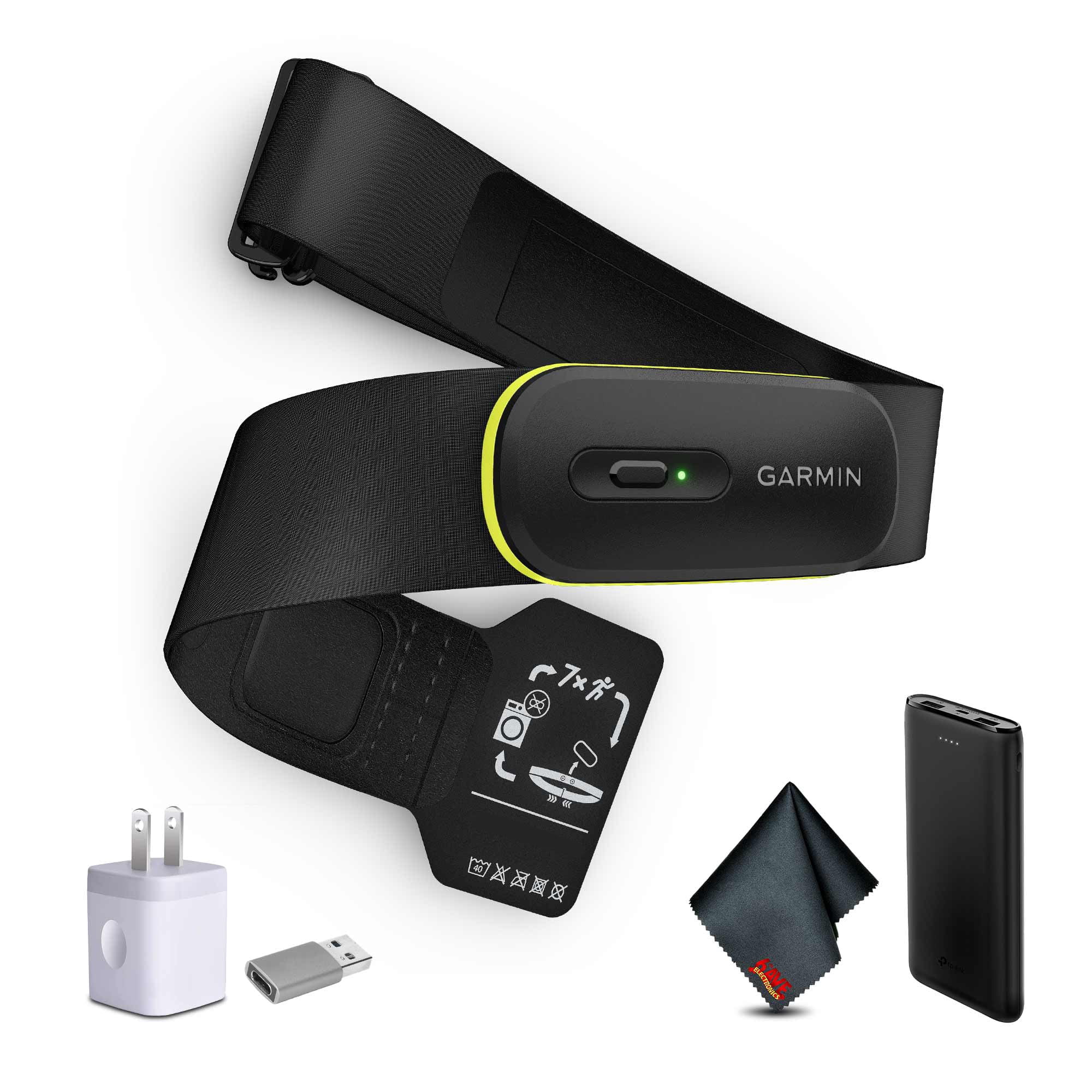 Paquete M-xl De Monitor De Frecuencia Cardíaca Con Correa Torácica Garmin Hrm 600