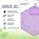 thumbnail image 4 of Urinal Screen Fresh Products Wave 3D, 30 días de uso, paquete de 10, 4 of 7