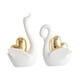 thumbnail image 2 of 2 Figuras De Cisne Para Decorar La Mesa De La Sala De Estar, Estantería Y Entrada, Color Blanco., 2 of 5