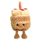 thumbnail image 1 of Cupcake Relleno Juguetes De Peluche Decoración De La Habitación Suave Para El Hogar Dormitorio Fiesta Favor Marrón, 1 of 5