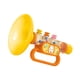 thumbnail image 4 of Juguetes De Trompeta Pequeño Altavoz Juguete Musical Para Niños Niñas Juguete De Viaje Juguete Clásico Amarillo, 4 of 5