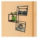 thumbnail image 4 of Repisa Flotante 3 Cubos Fierro Madera Decoracion 40x50x15 cm negro, 4 of 4