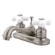 thumbnail image 1 of Grifo de lavabo Kingston Brass Restoration GKB605PX de 4 pulgadas, 1 of 2