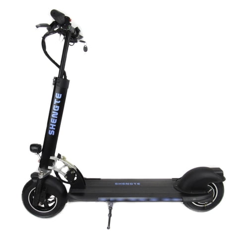 Shengte - Scooter Eléctrico 10 Black 800W