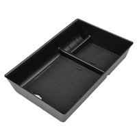 Magideal - Almacenamiento De Reposabrazos Caja De Almacenamiento Para Automóvil Color Negro Para Automóvil Instale Fácilmente Consola Central Profesional De , Almohadilla De Goma