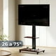 thumbnail image 1 of Soporte TV 26 a 75 Pulgadas 45Kg Soporte Premium Portátil Con Ruedas, 1 of 11
