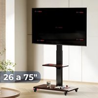 Line - Soporte Tv 26 A 75 Pulgadas 45Kg Soporte Premium Portátil Con Ruedas