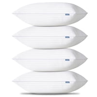 Juego De 4 Almohadas Cozylux Queen Size, De Calidad Hotelera, Refrescantes