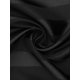 thumbnail image 5 of INSPIRE CHIC Conjunto de Pijama de Satén para Mujer Regreso a Clases Manga Corta con Botones Ropa de Dormir y Conjunto de Pantalones Cortos de Loungewear Sedoso M Negro Blanco a Rayas, 5 of 6