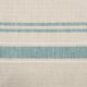 thumbnail image 2 of Juego de manteles individuales DII French Stripe para mesa de comedor, 6 piezas, color topa/verde az, 2 of 7