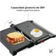 thumbnail image 5 of Plancha Panini Sandwichera Superficie Plana Kitchen-it, 5 of 9